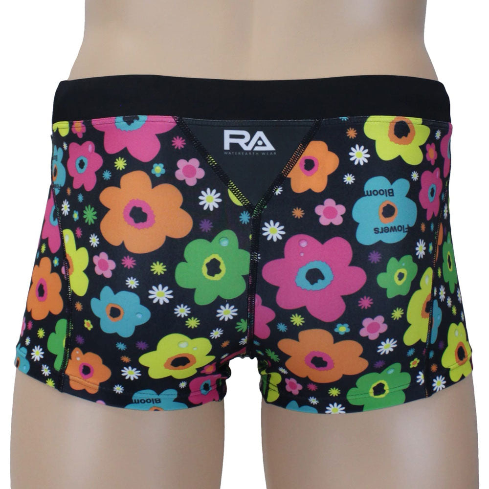 FLOWER BLOOMS Men's Swimbox Competitive Training Swimwear for Practice