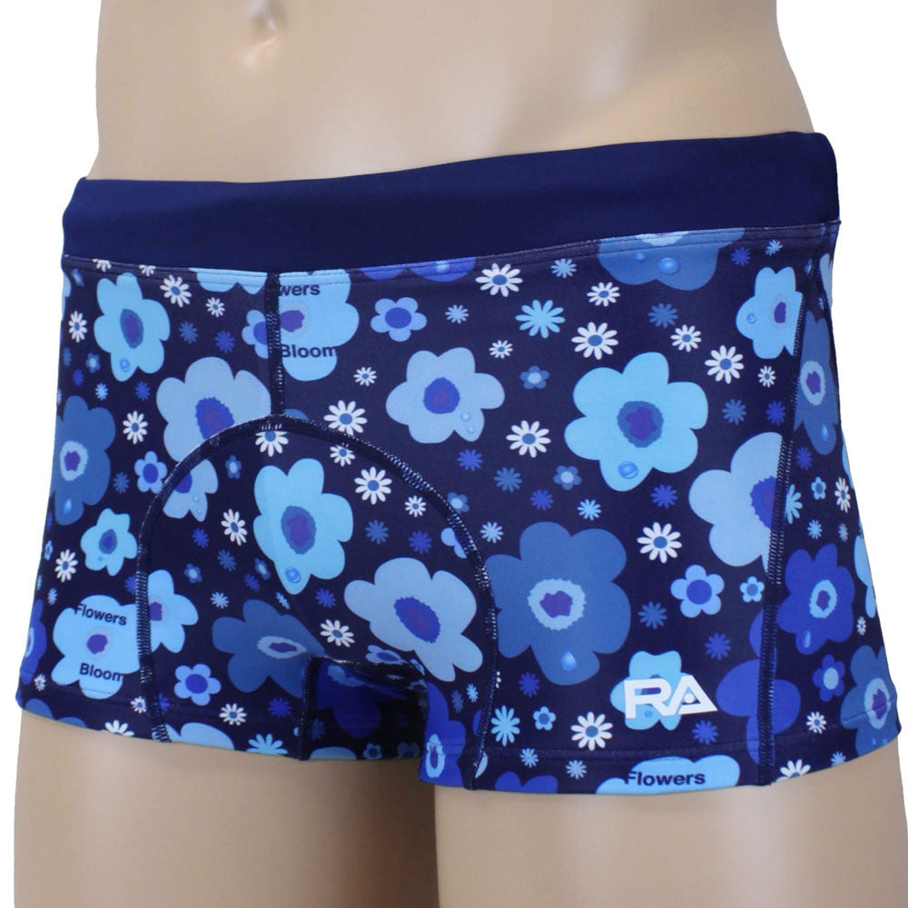 FLOWER BLOOMS Men's Swimbox Competitive Training Swimwear for Practice