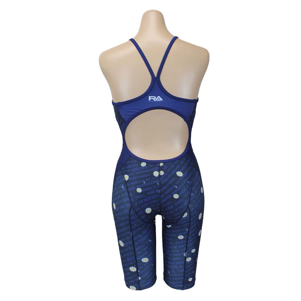 FLOWER BLOOMS Women's All-in-One Competitive Training Swimwear Swimming