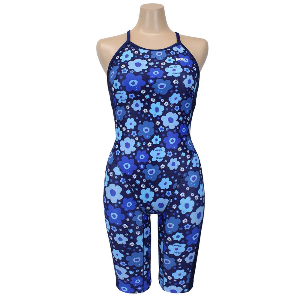 FLOWER BLOOMS Women's All-in-One Competitive Training Swimwear Swimming