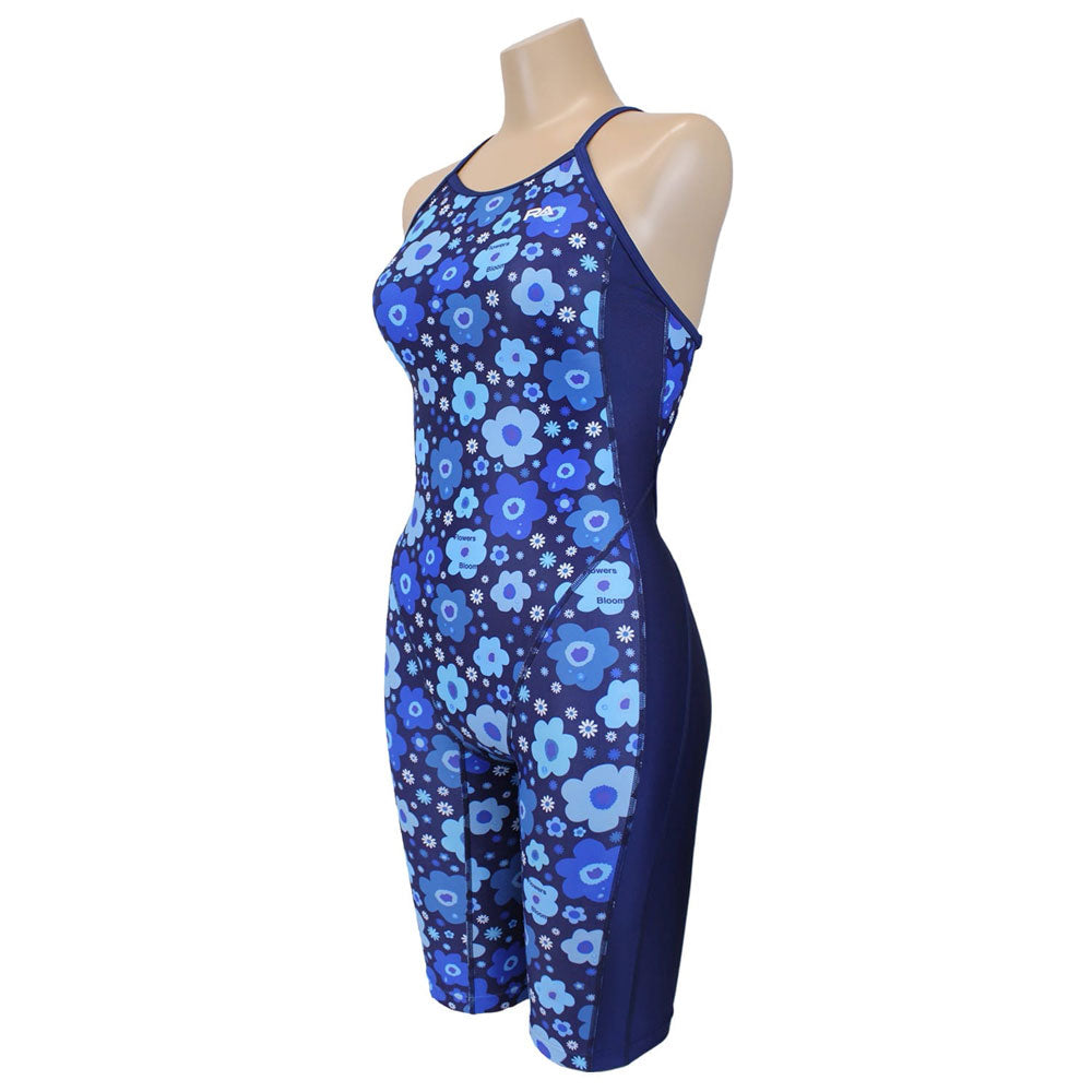 FLOWER BLOOMS Women's All-in-One Competitive Training Swimwear Swimming