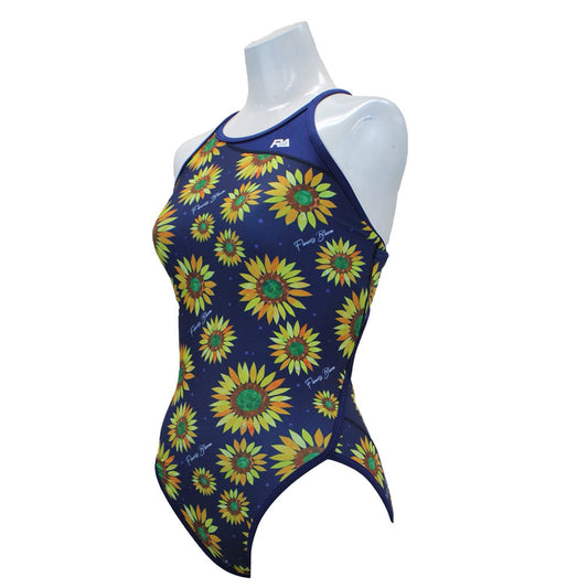 Women's competitive swimming training swimsuit for swimming practice