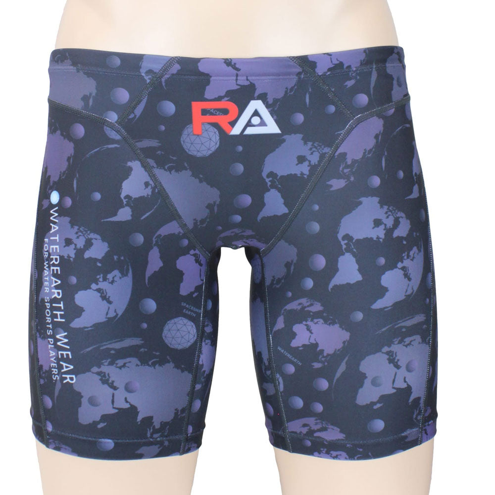 SPACESHIP EARTH Men's Swim Spats, Competitive Swimming Training Swimwear, For Swimming Practice