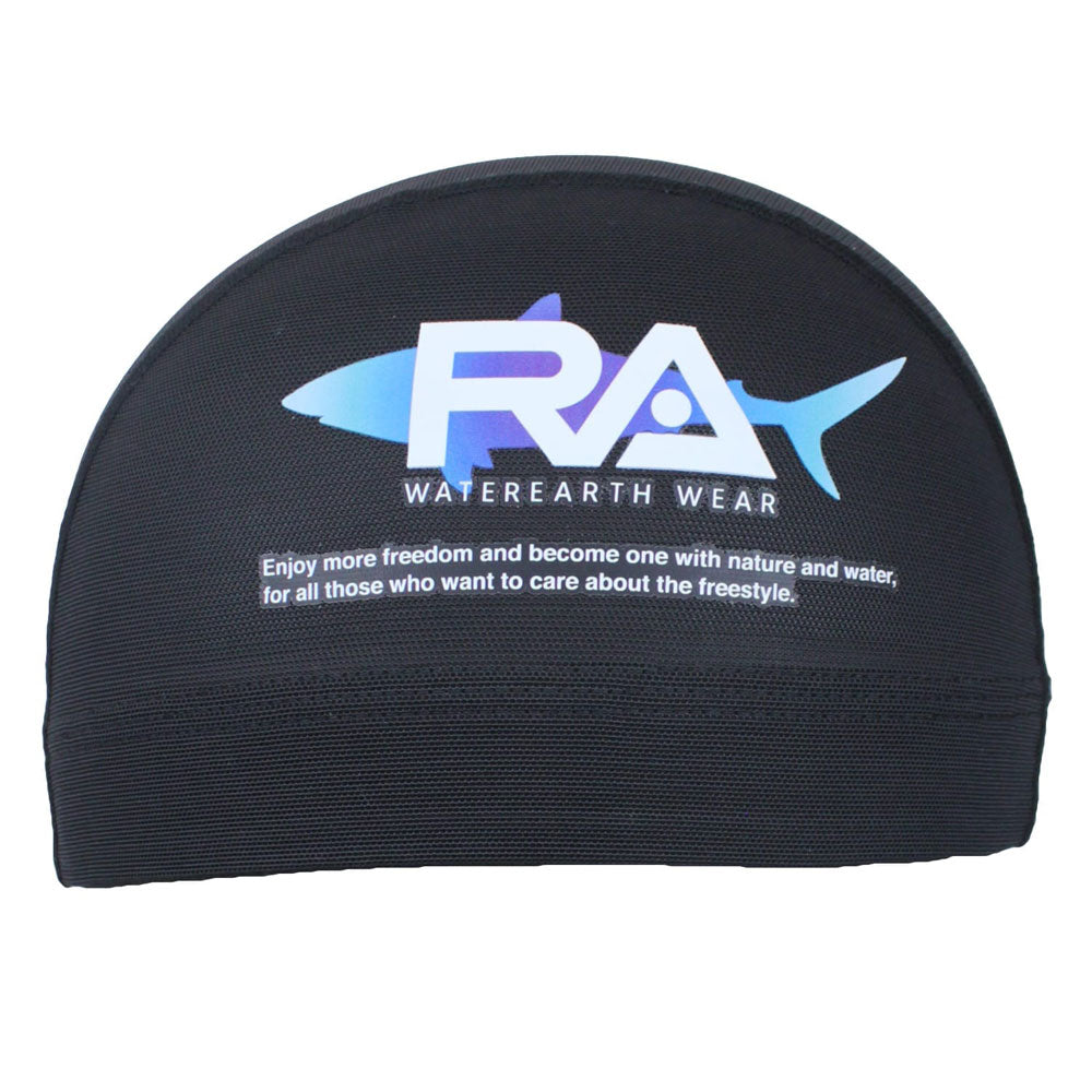 Printed Mesh Swim Cap for Swimming, Practice, and Fitness