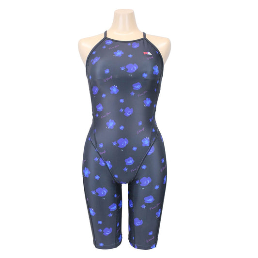 FLOWERS BLOOM - 3D Women's Competitive Training Swimsuit All-in-One