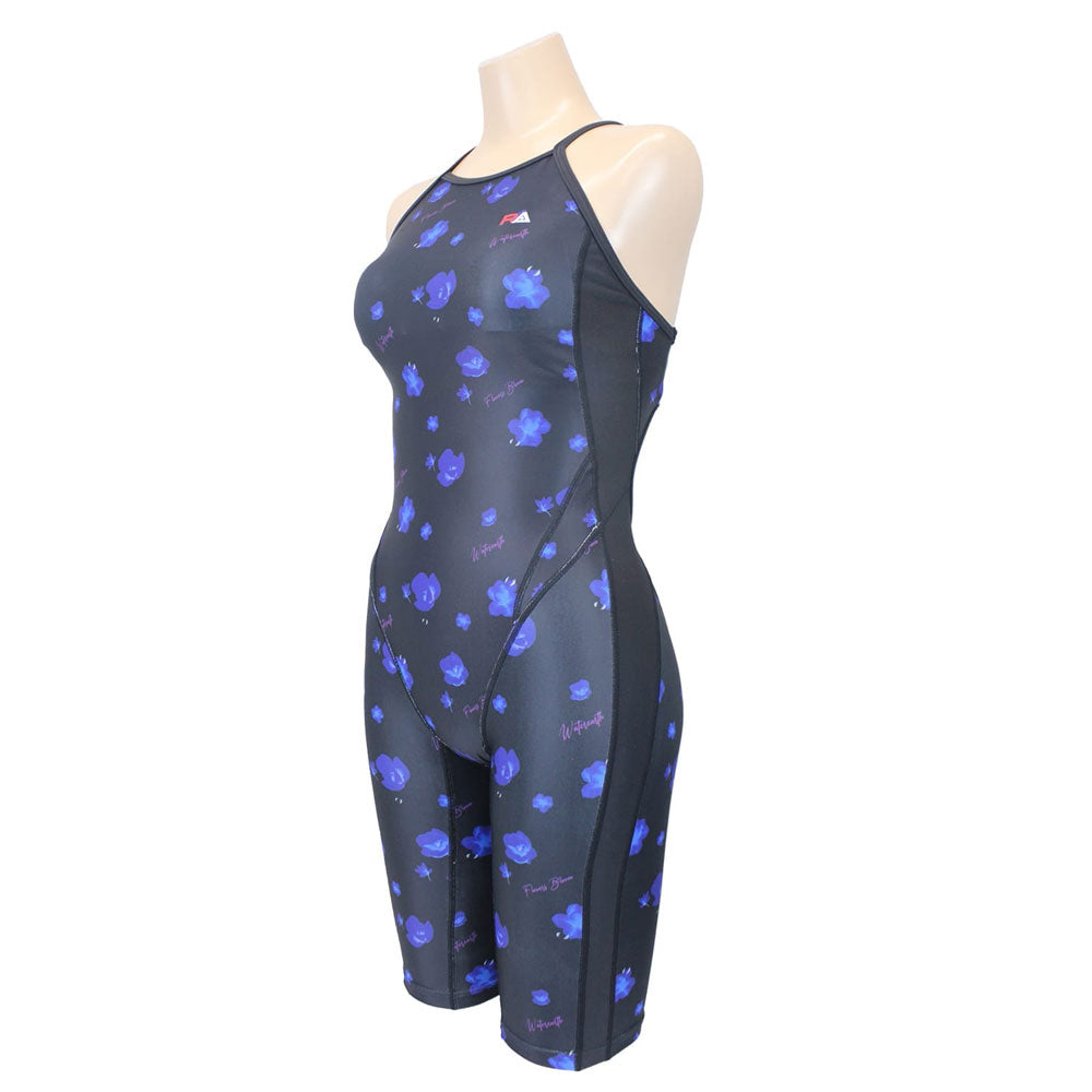 FLOWERS BLOOM - 3D Women's Competitive Training Swimsuit All-in-One