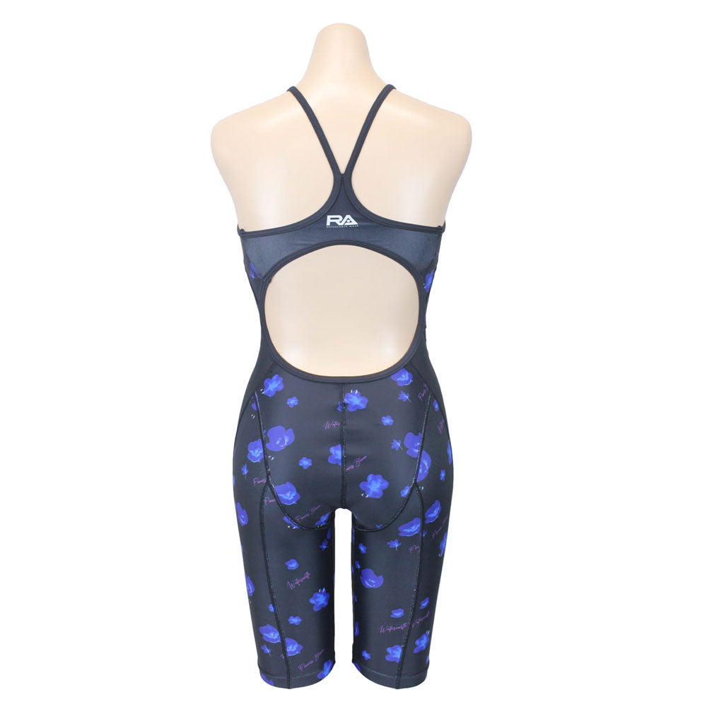 FLOWERS BLOOM - 3D Women's Competitive Training Swimsuit All-in-One