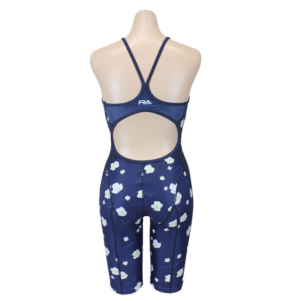 FLOWERS BLOOM - 3D Women's Competitive Training Swimsuit All-in-One