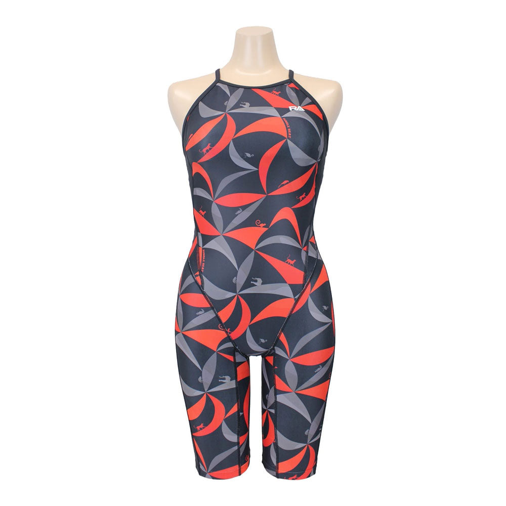 JUNGLE BEAT Women's Competitive Training Swimsuit, All-in-One, with Pads