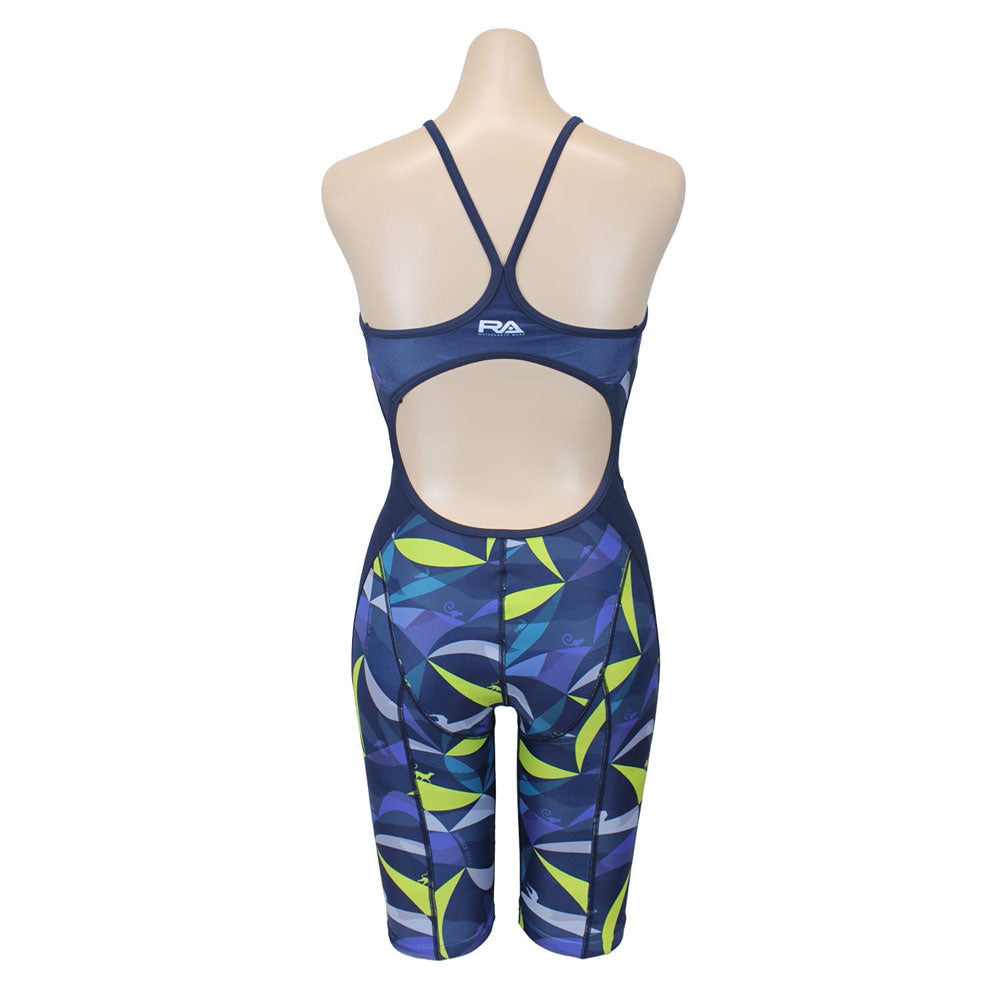 JUNGLE BEAT Women's Competitive Training Swimsuit, All-in-One, with Pads