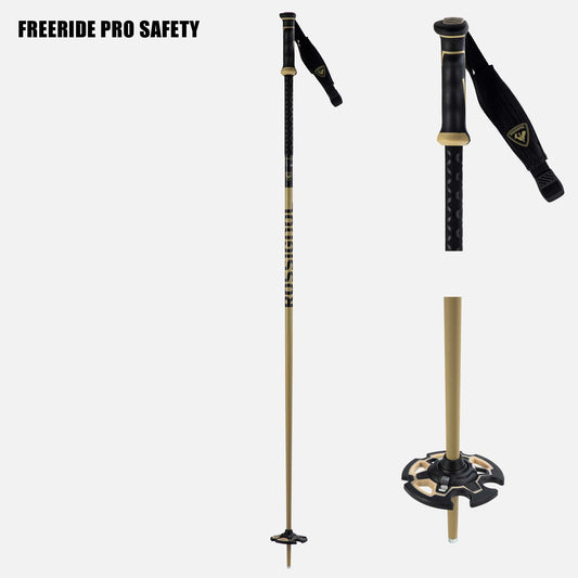 FREERIDE PRO SAFETY フリーライド スキーポール アルミポール