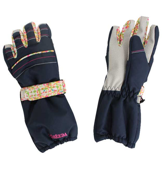 Ski gloves for kids, water repellent, for playing in the snow, for snowboarding