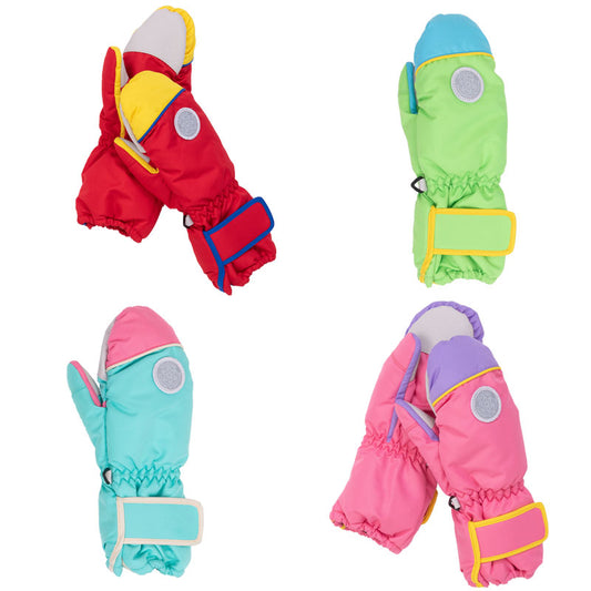 Ski gloves for kids, gloves, mittens, ski wear, playing in the snow