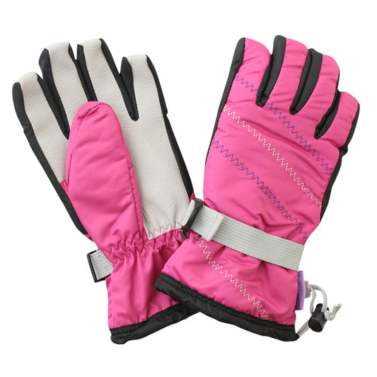 Ski gloves for kids, gloves for kids, skiing, snowboarding, 5 fingers