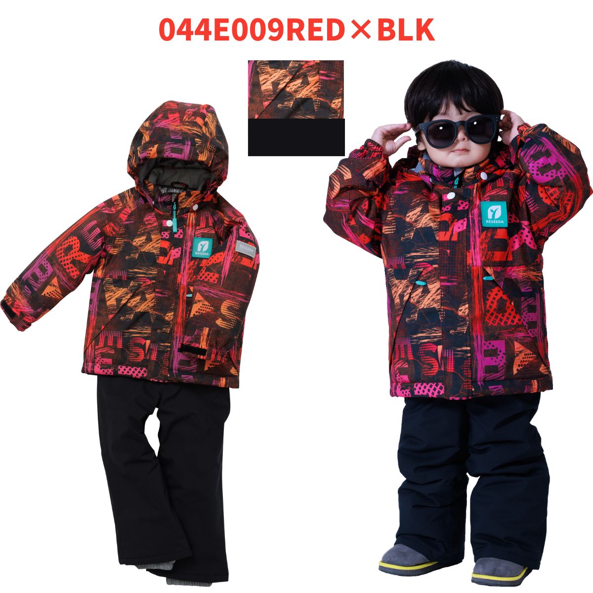 キッズ ジュニア スキーウェア 上下セット スノーウェア TODDLER SUIT 子供用