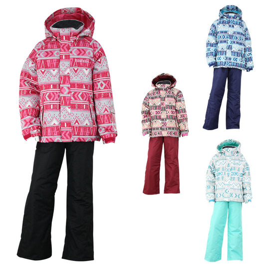 スキーウェア ジュニア 上下セット サイズ調節