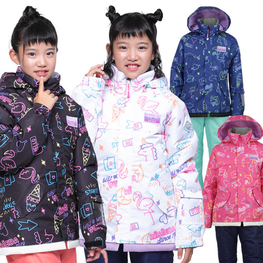 Skiwear for Juniors, Top and Bottom Set, Girls, Setup