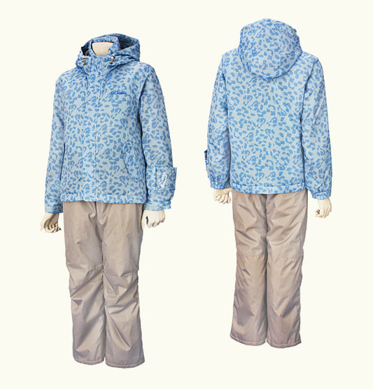 Junior ski suit, girls ski wear top and bottom set