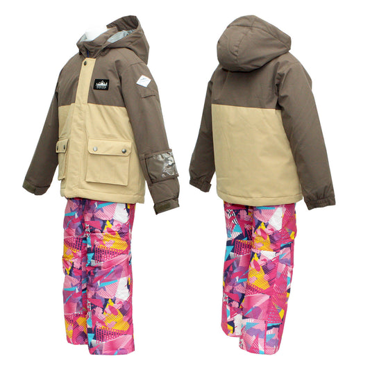 Junior Boys Snowsuit Skiwear Top and Bottom Set JUNIOR SUIT
