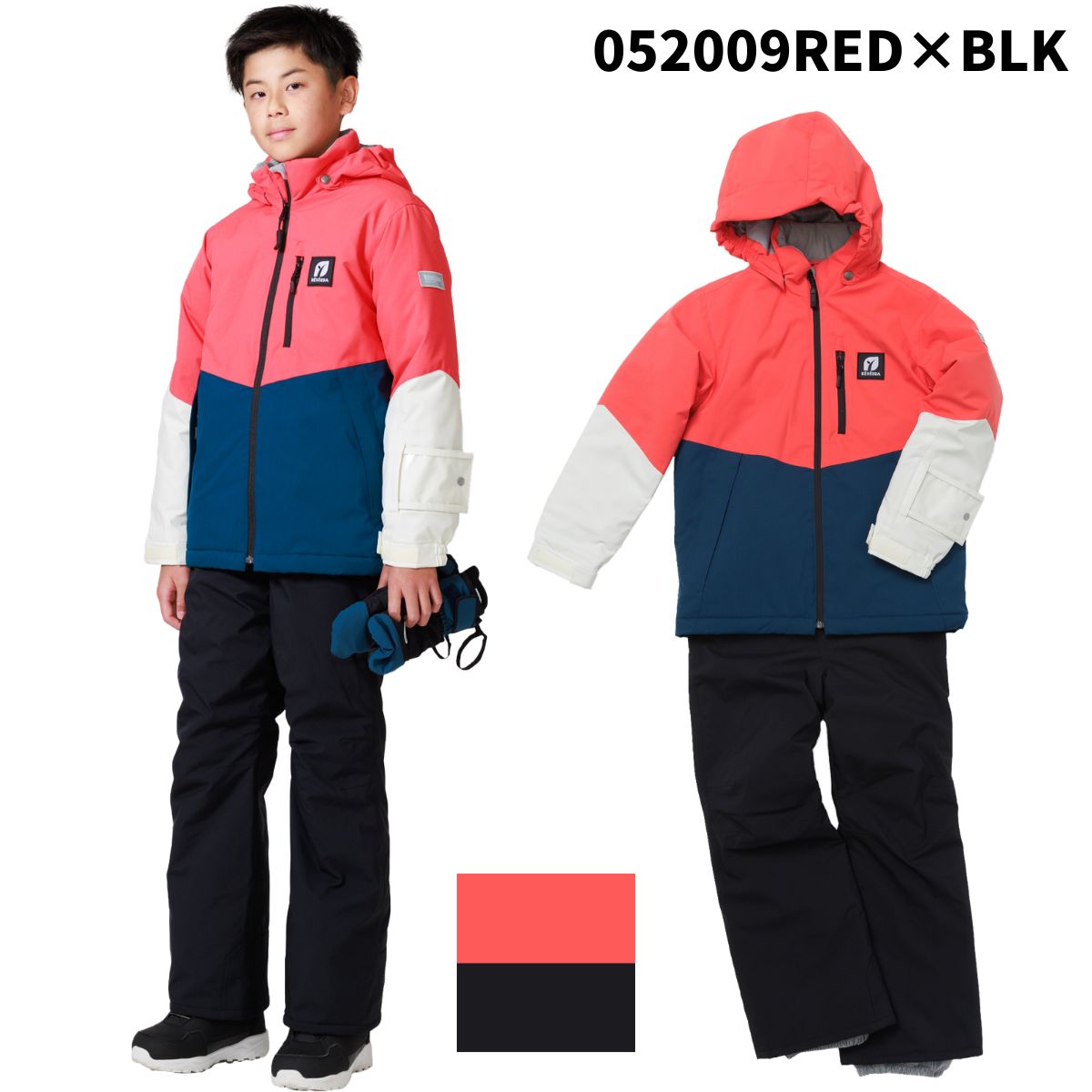 キッズ ジュニア スキーウェア 上下セット スノーウェア JUNIOR SUIT 子供用