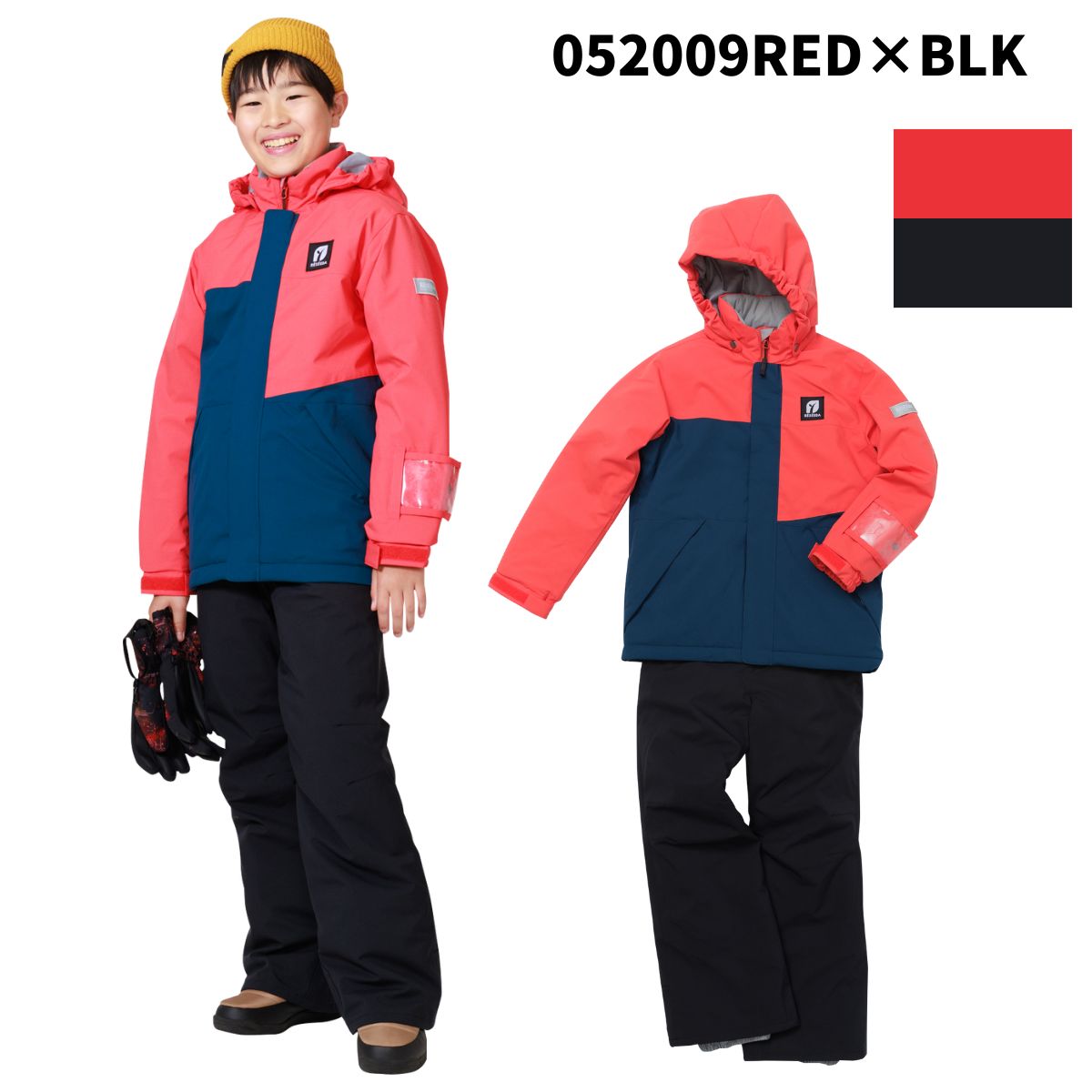 キッズ ジュニア スキーウェア 上下セット スノーウェア JUNIOR SUIT オンヨネ