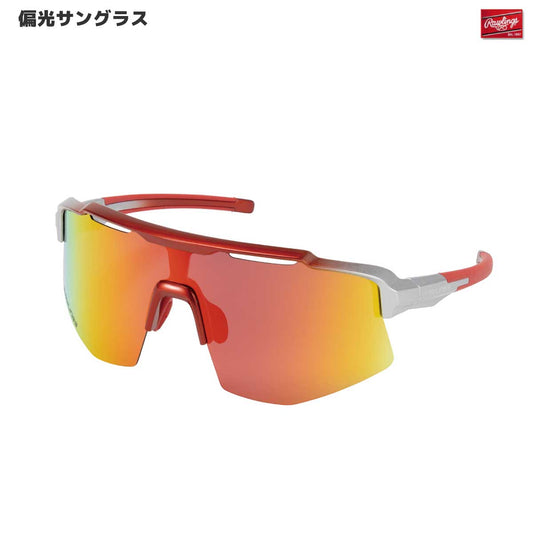 偏光一眼サングラス 野球 ベースボール 傷防止コーティング