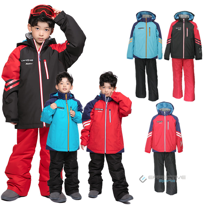 JUNIOR SUIT Junior Suit Ski Wear Top and Bottom Set Setup