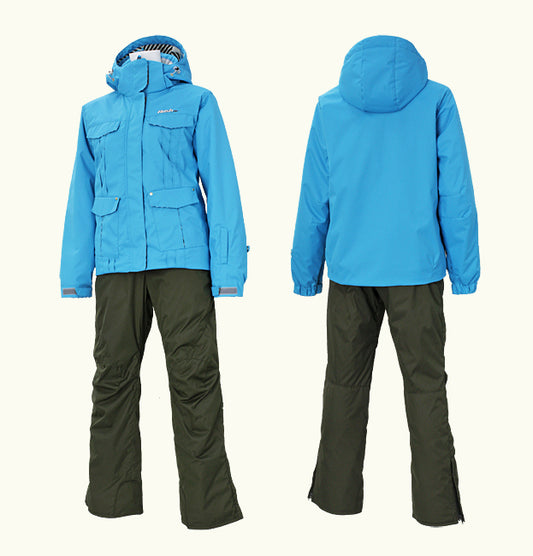 レディース スキースーツ スキーウェア 上下セット