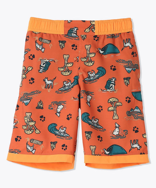 サンディショアーズプリンテッドボードショーツ キッズ 子供 ショートパンツ レジャー