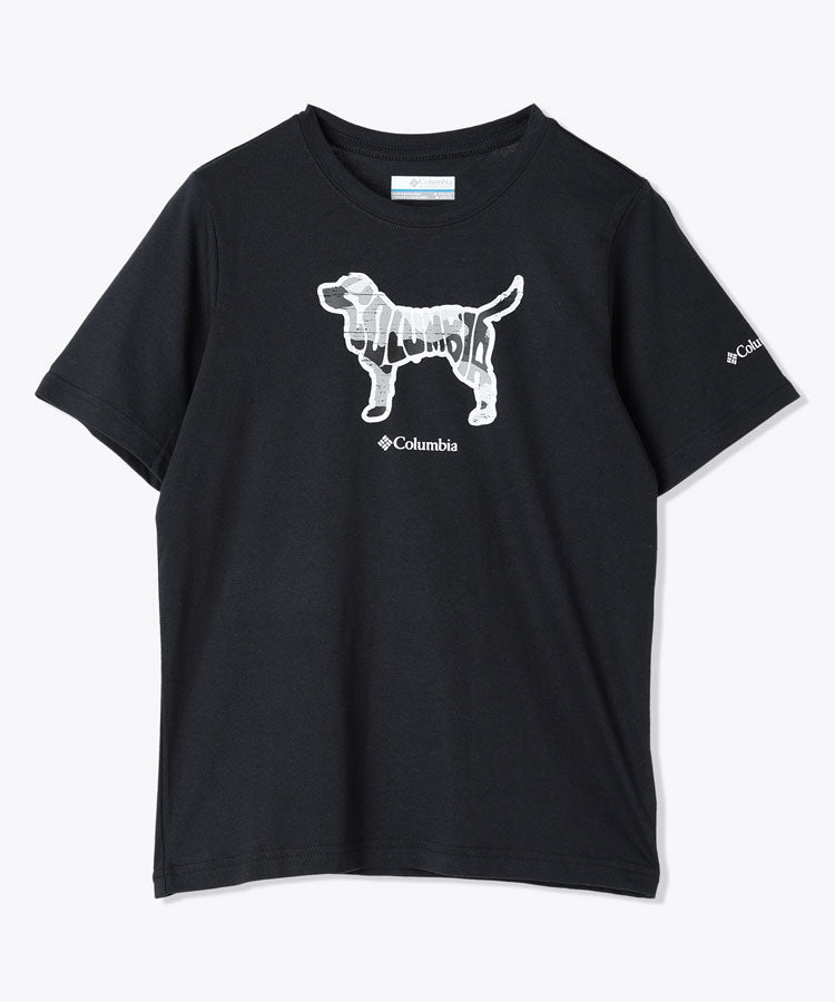 バレークリークショートスリーブグラフィックシャツ キッズ 子供 Tシャツ 半袖 キャンプ