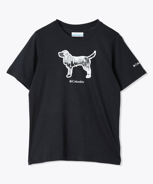 バレークリークショートスリーブグラフィックシャツ キッズ 子供 Tシャツ 半袖 キャンプ