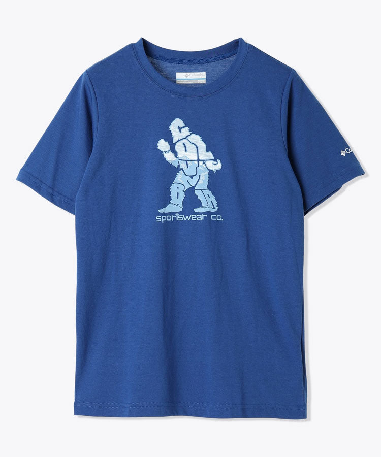 ラプードルパスショートスリーブTシャツ キッズ 子供 半袖 アウトドア キャンプ レジャー
