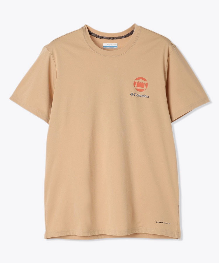 MレジェンドトレイルショートスリーブTシャツ メンズ 半袖 アウトドア Tシャツ キャンプ