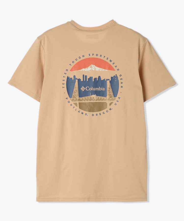 MレジェンドトレイルショートスリーブTシャツ メンズ 半袖 アウトドア Tシャツ キャンプ