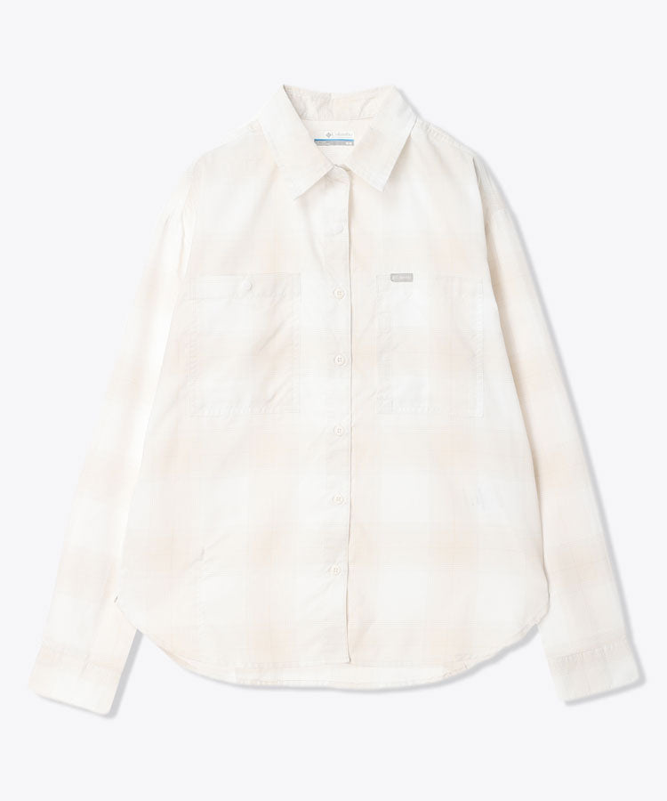 ウィメンズシルバーリッジユーティリティパターンロングスリーブシャツ レディース 長袖