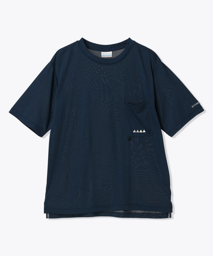 ウィメンズエンジョイマウンテンライフショートスリーブTシャツ 半袖 トップス アウトドア