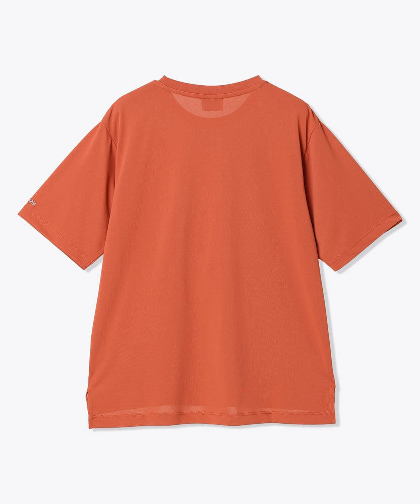 ウィメンズエンジョイマウンテンライフショートスリーブTシャツ 半袖 トップス アウトドア