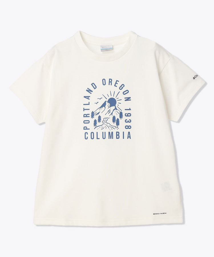 ウィメンズヤハラフォレストショートスリーブTシャツ 半袖 アウトドア カジュアル シンプル