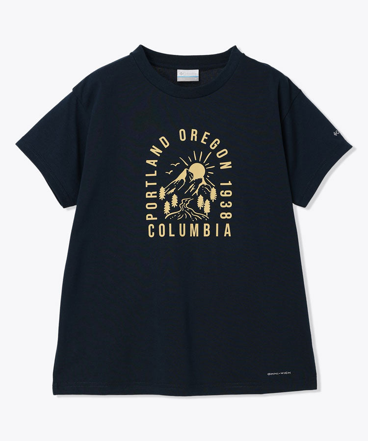 ウィメンズヤハラフォレストショートスリーブTシャツ 半袖 アウトドア カジュアル シンプル