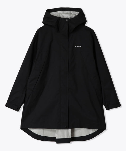 ウィメンズジプシーバーズIIロングジャケット カジュアル シンプル 防水 コート フード付