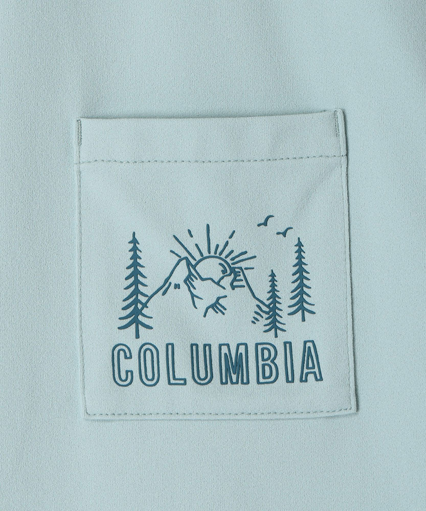 ウィメンズヤハラフォレストポケットショートスリーブTシャツ 半袖 ワンポイント シンプル