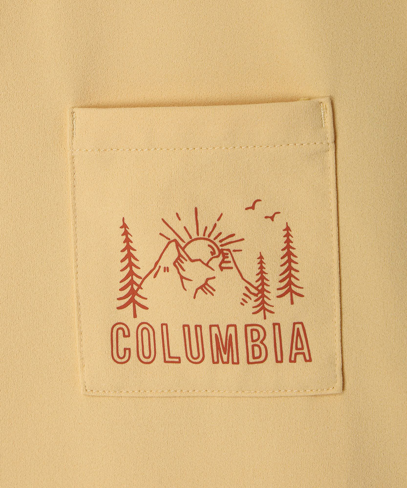 ウィメンズヤハラフォレストポケットショートスリーブTシャツ 半袖 ワンポイント シンプル