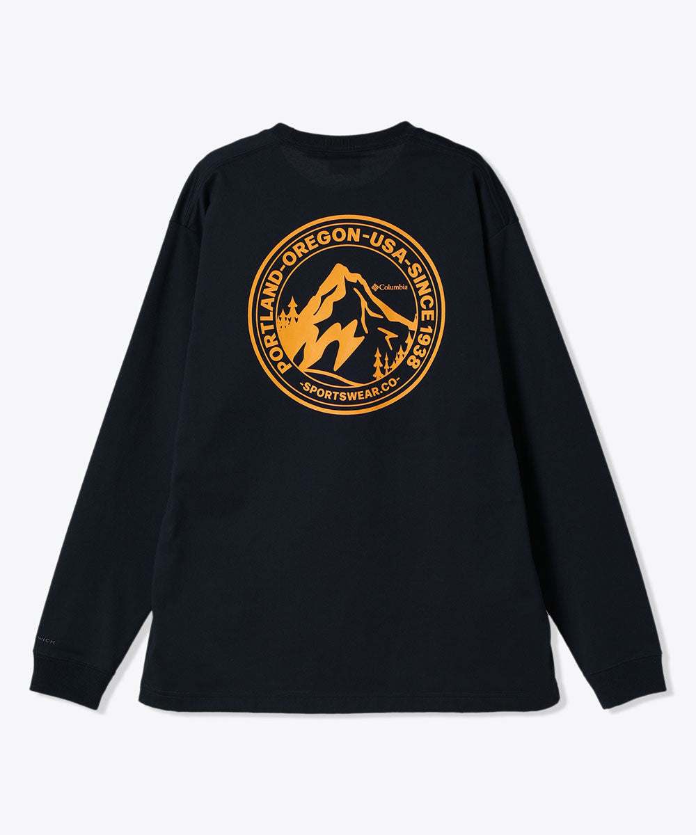 アーバンハイクグラフィックロングスリーブTシャツ 半袖 カジュアル アウトドア キャンプ