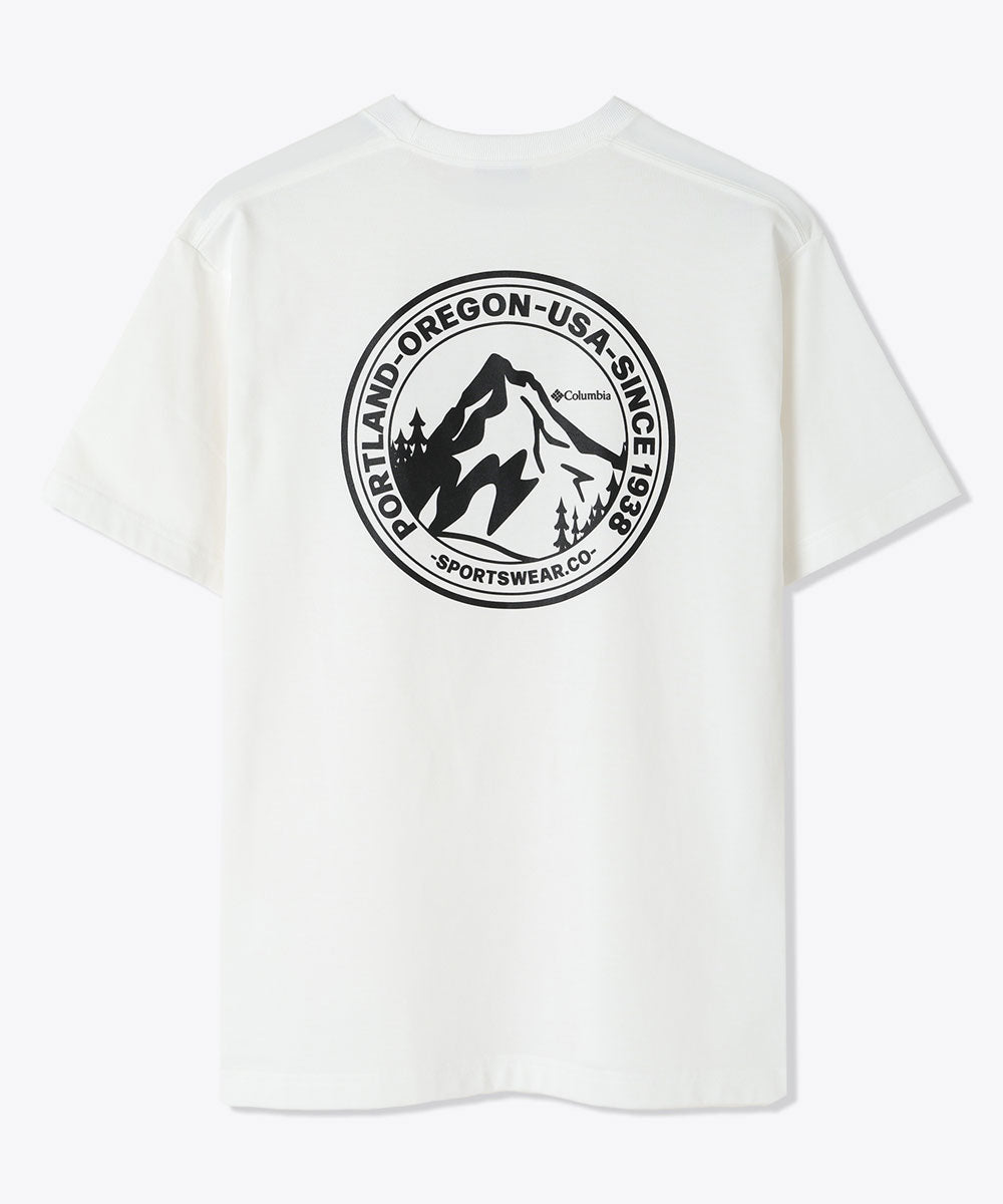 アーバンハイクグラフィックショートスリーブTシャツ 半袖 カジュアル キャンプ アウトドア