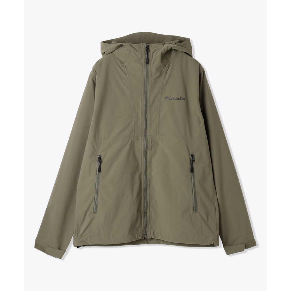 ブラインドブラッシュジャケット アウトドア シェル はっ水 キャンプ トレッキング