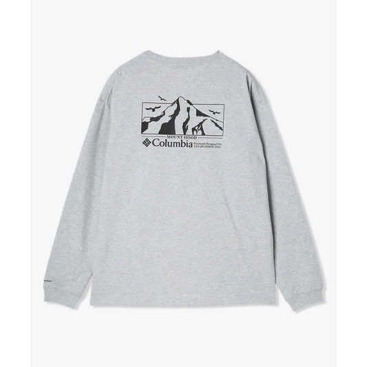 ロマビスタグラフィックロングスリーブTシャツ ロンT 長袖 カジュアル アウトドア