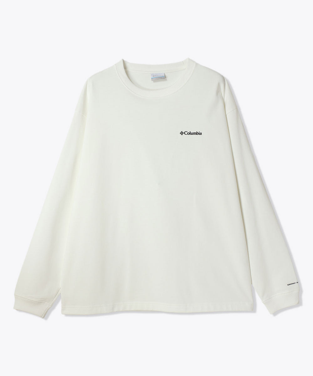 ロマビスタグラフィックロングスリーブTシャツ ロンT 長袖 カジュアル アウトドア