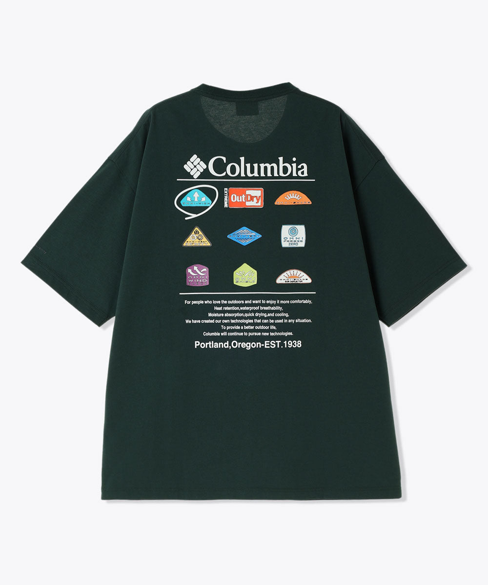 スタックブルックグラフィックショートスリーブTシャツ カジュアル 半袖 親子 おそろい