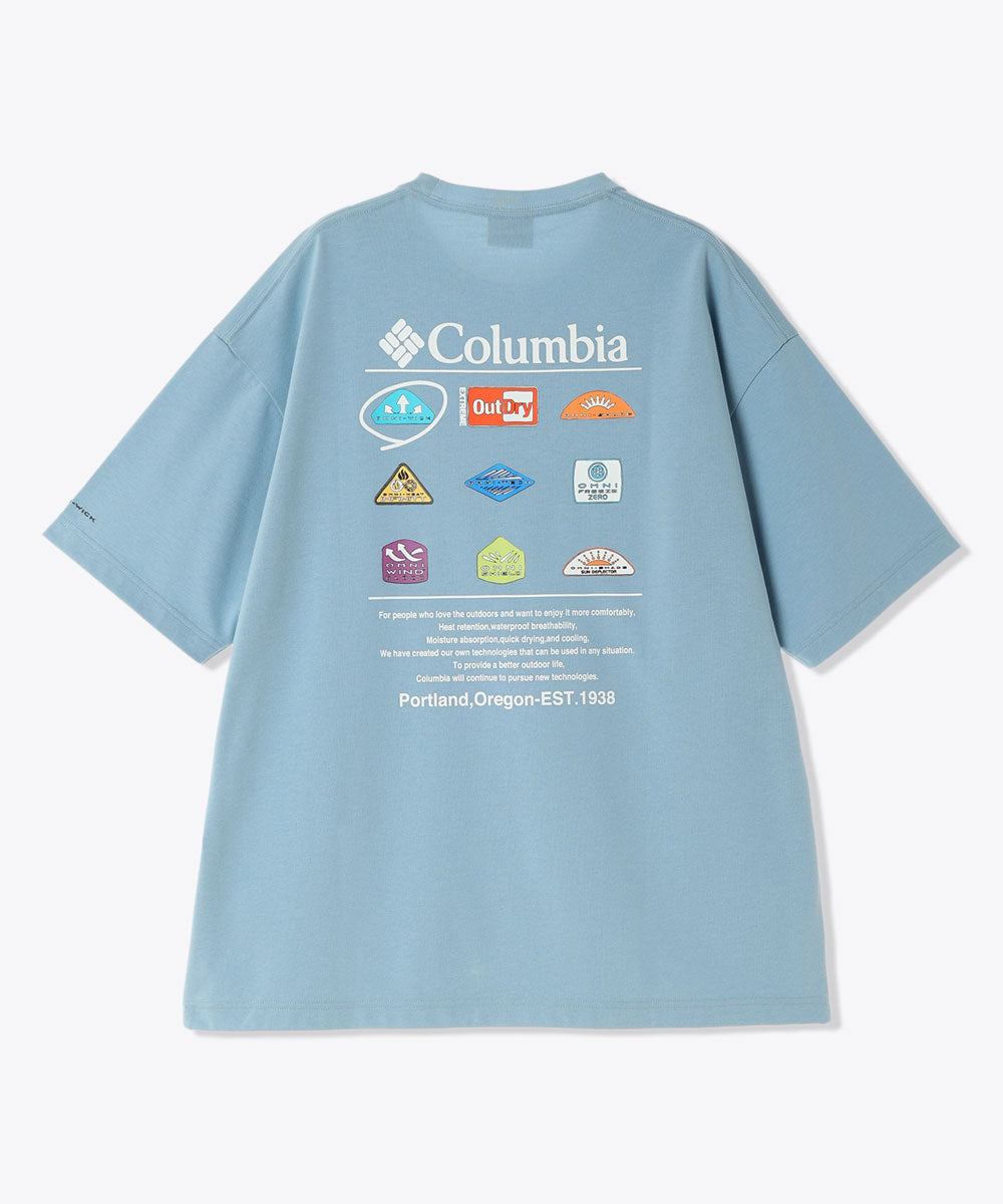 スタックブルックグラフィックショートスリーブTシャツ カジュアル 半袖 親子 おそろい