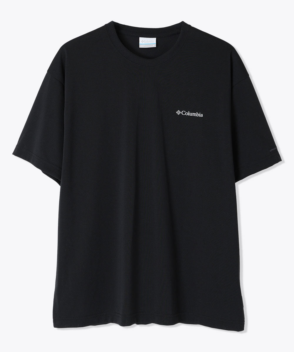 サンライズストレイトオムニフリーズゼログラフィックショートスリーブTシャツ 半袖 シンプル